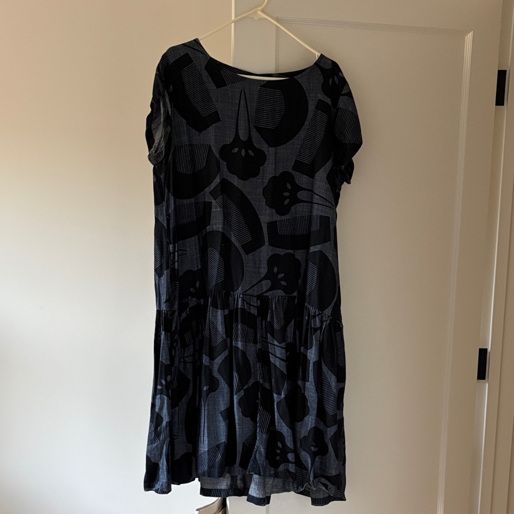 Gorman Midi Dress, hair comb pattern, sz 12